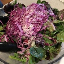 Gluten-free house salad from Frank Pepe Pizzeria